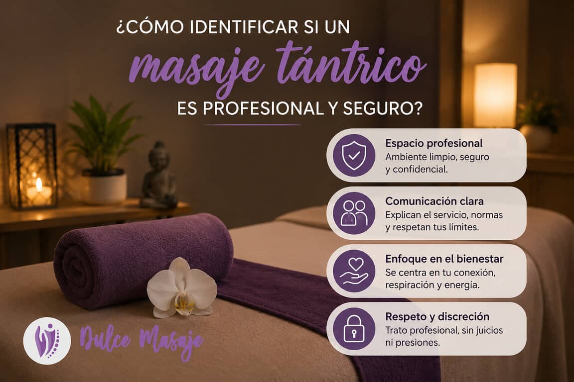 ¿Cómo identificar si un masaje tántrico es profesional y seguro?
